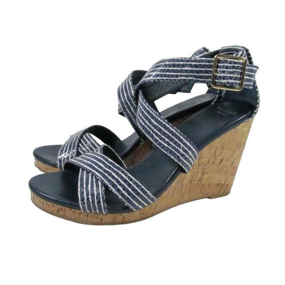 Cole Haan Grand Jillian Wedge Sandal Women size 8 - Picture 2 of 7